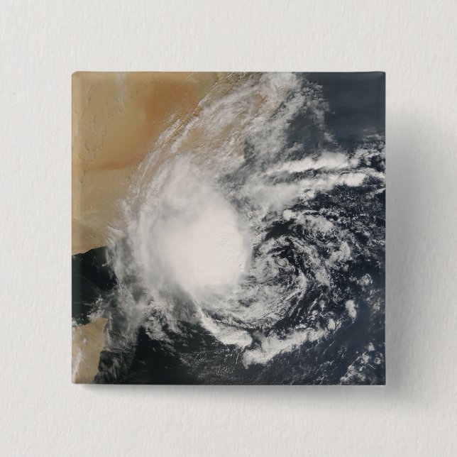 Unnamed Tropical Cyclone 15 Cm Square Badge (Front)