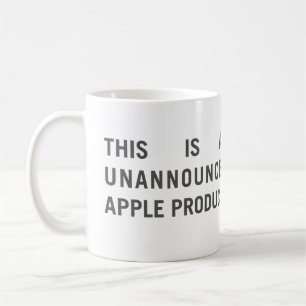 "Unnanounced Apple Product" Mug