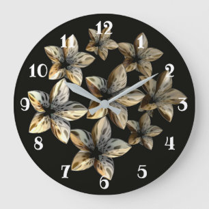 Unnatural Beauty Large Clock