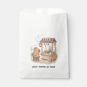 unny Capybara at Stinky Tofu Stall Taiwan Night Favour Bag