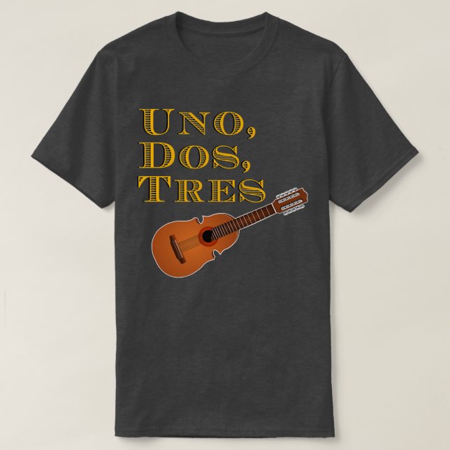 Uno Dos Tres Quatro T-Shirt (Design Front)
