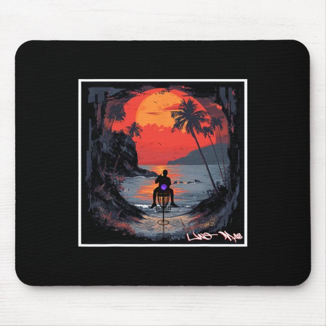 Uno Mas - Disc Golf  Mouse Pad (Front)