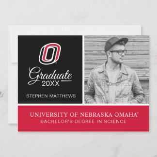 UNO Mavericks Graduate Invitation