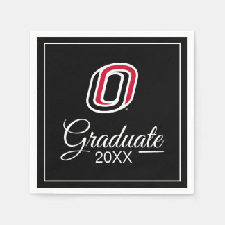 UNO Mavericks Graduate Napkin