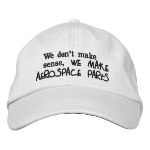 Unofficial company motto embroidered hat