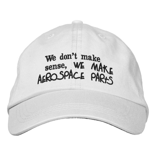 Unofficial company motto embroidered hat (Front)