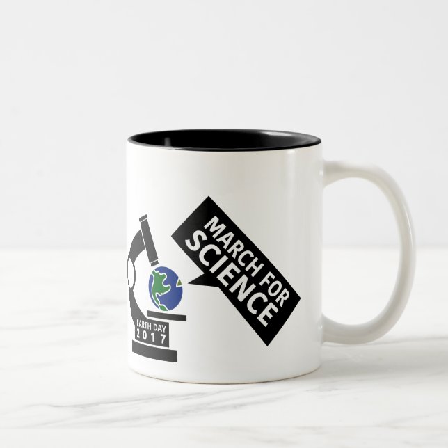 Unofficial March for Science two-tone Mug (Right)