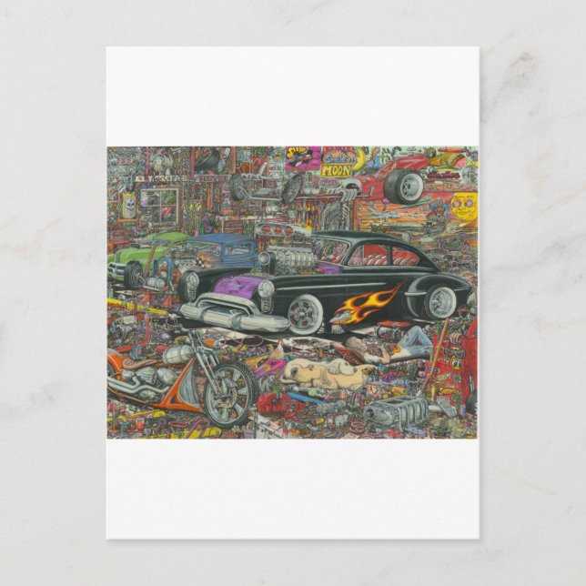 Unorganised Bliss Postcard (Front)