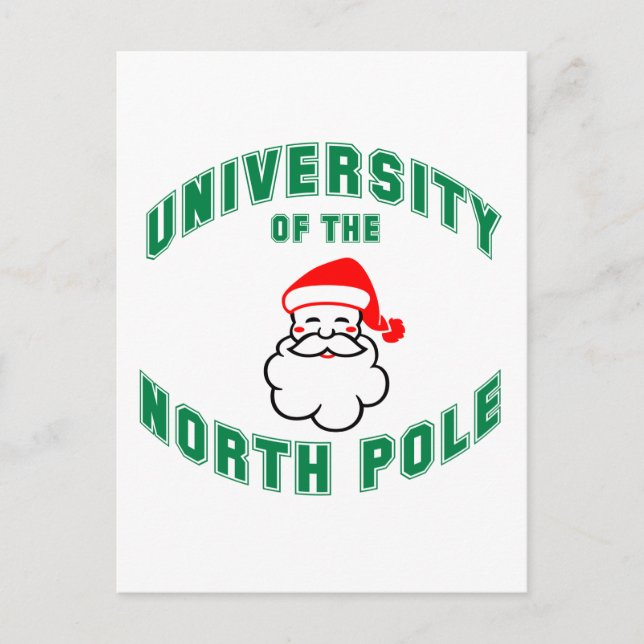UNP Santa Holiday Postcard (Front)