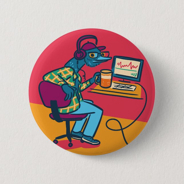 Unpaid Intern Pin (Front)