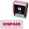 Unpaid Invoice red border official business office