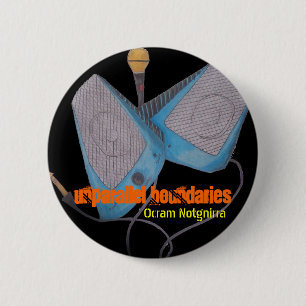 Unparallel Boundari... 6 Cm Round Badge