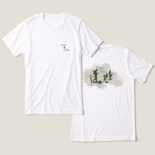 Unplug & Evolve   Minimalist Motivational T-Shirt Tri-Blend Shirt