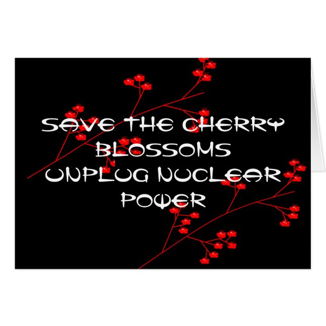 UNPLUG NUCLEAR POWER (Front Horizontal)