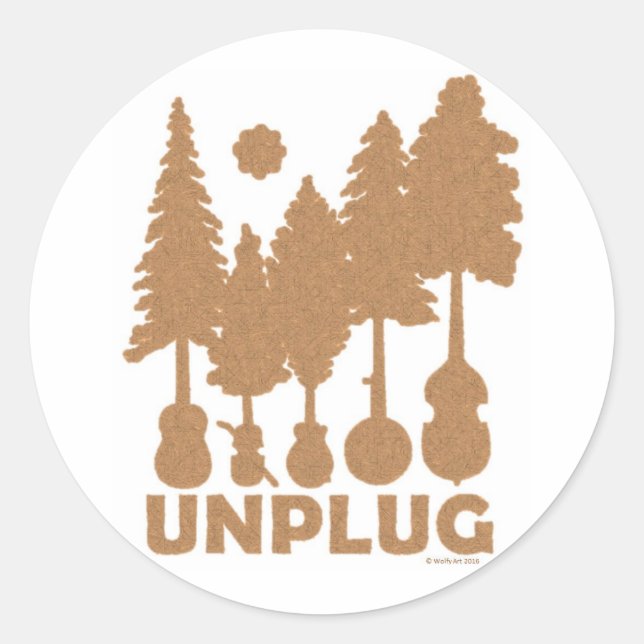 Unplug Sticker (Front)