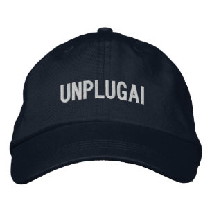 UNPLUGAI EMBROIDERED HAT