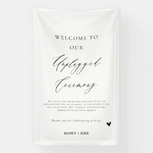 Unplugged Wedding Ceremony Sign Please Turn Off