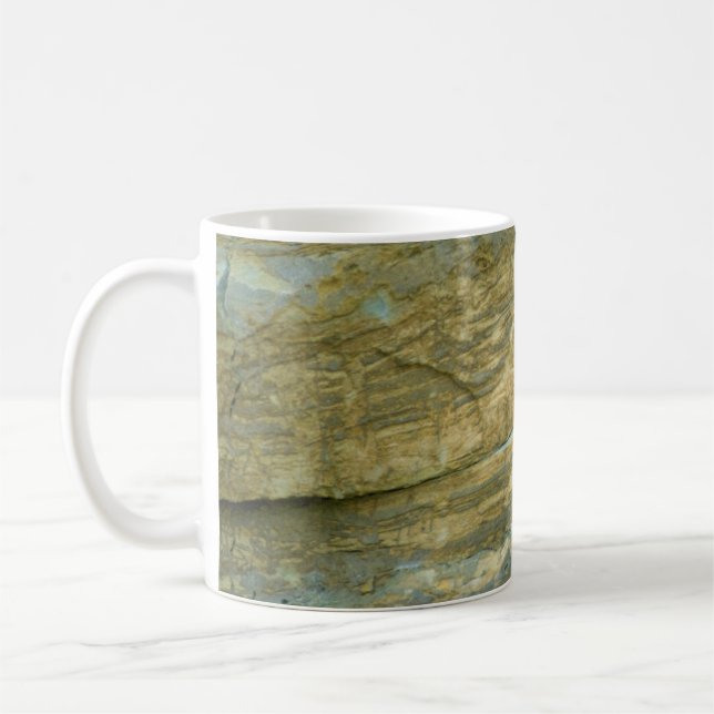 Unpolished granite stone coffee mug (Left)