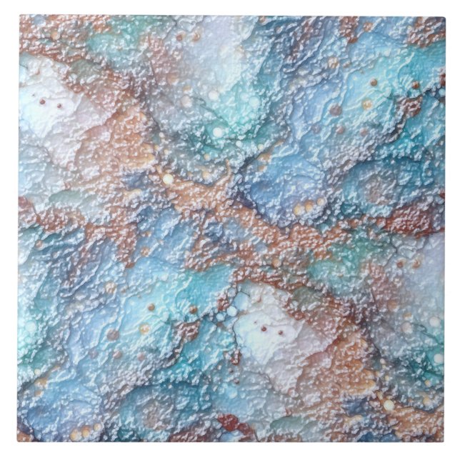 Unpolished Marble Ceramic Tile (Front)