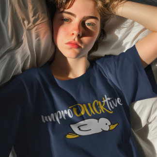 UnproDUCKtive Funny Duck Pun T-Shirt
