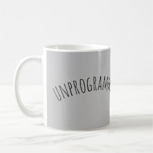 unprogrammed (Quaker) with person  Coffee Mug