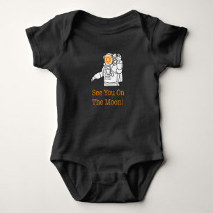Unqiue Bitcoin Design Baby Bodysuit