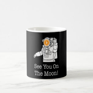 Unqiue Bitcoin Design Coffee Mug