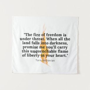 Unquenchable Flame - Small Tapestry