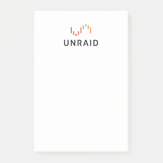 Unraid Post-its Post-it Notes (Front)