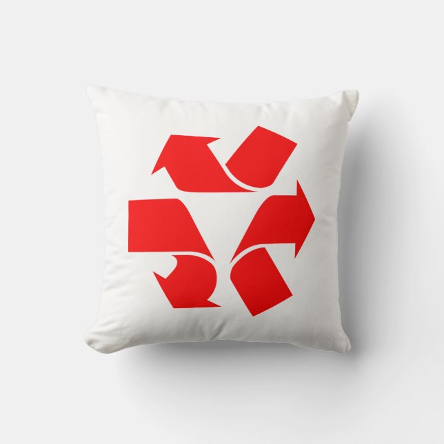 Unrecycle Symbol Cushion (Front)