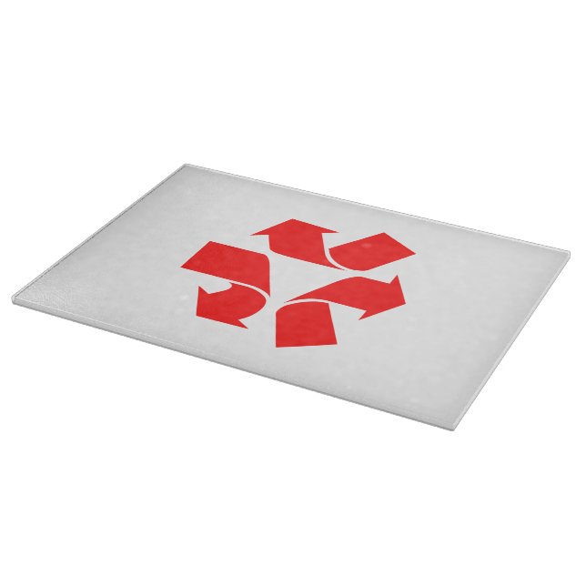 Unrecycle Symbol Cutting Board (Corner)