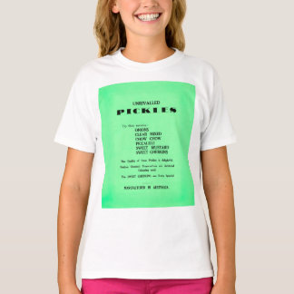 Unrivalled Pickles Vintage Advertisement T-Shirt