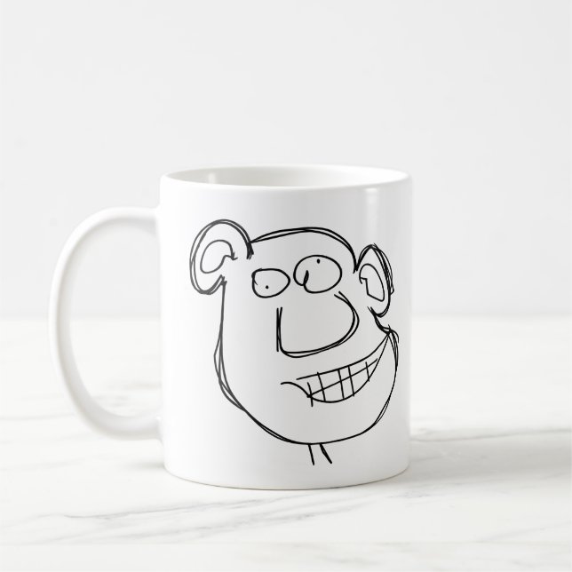 Unruly guy coffee mug (Left)