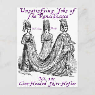 Unsatisfying jobs of the Renaissance Postcard