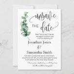 Unsave the dates wedding date change greenery invi invitation<br><div class="desc">Add notes and names to the design. For additional changes (font colour, font style, add, remove or move elements, change other wording *words unsave and date are not editable but colour can be changed ), click on personalise, scroll down and click on link "click to customise further". ** Please see...</div>