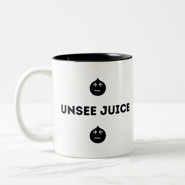 Unsee Juice Two-Tone Coffee Mug (Left)