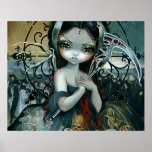 Unseelie Court:  Death by Jasmine Becket-Griffith Poster