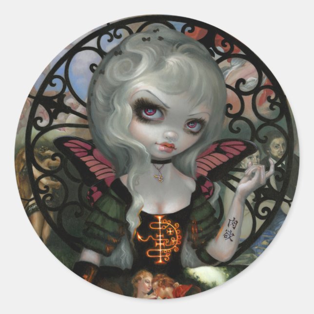 "Unseelie Court:  Lust" Sticker (Front)