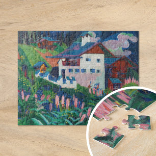 Unser Haus   Ernst Ludwig Kirchner Jigsaw Puzzle