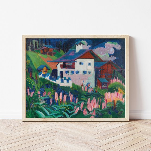 Unser Haus | Ernst Ludwig Kirchner Poster (Creator Uploaded)