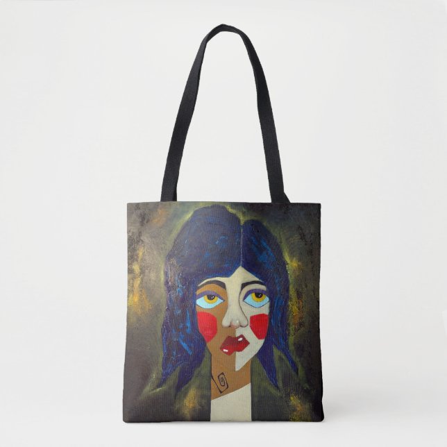 "Unsettled" Tote Bag (Front)