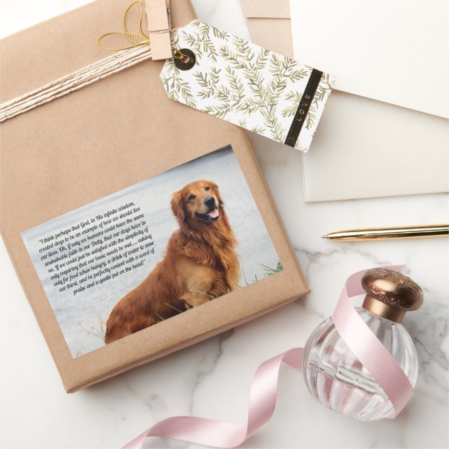 Unshakeable Faith  Inspirational Rectangular Sticker (Gifting)