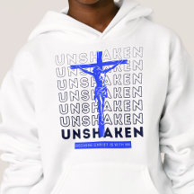 Unshaken - Bible Religious Faith Graphic