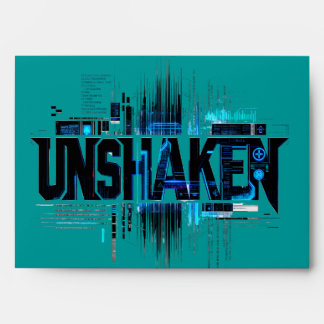 UNSHAKEN Cyberpunk Envelope
