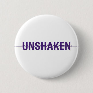 UNSHAKEN – Epilepsy Awareness Purple Day Design 6 Cm Round Badge