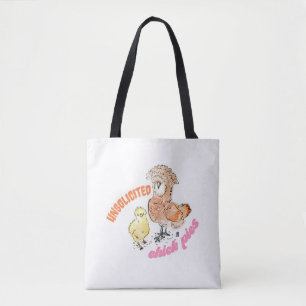 Unsolicited Chick Pics Polish Crested Chicken Bag