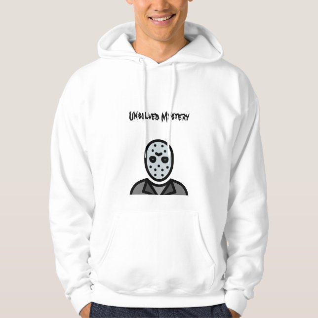Unsolved Mystery: Killer Design T-Shirt Hoodie (Front)