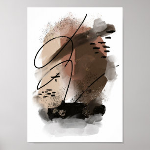 Unspoken – Abstract Mixed Media Art Print