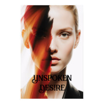 "Unspoken Desire" Abstract Woman Art Print