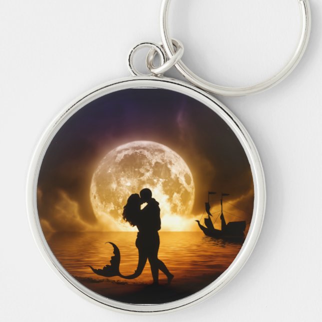 Unspoken Mermaid Keychain (Front)